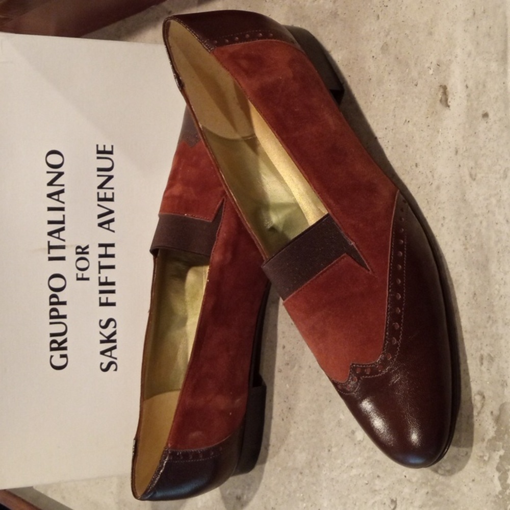 Gruppo Italiano Women's Leather Loafer Size 10